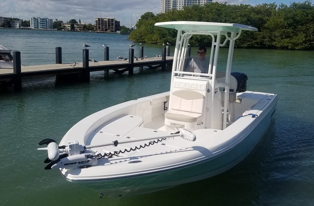 Fishing boat on Biscayne Bay